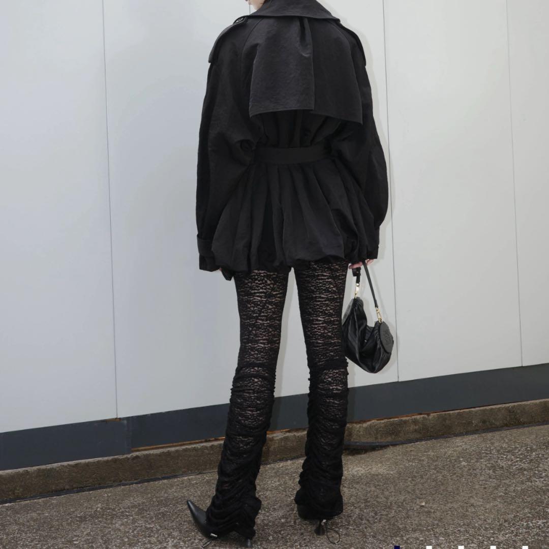 POOLDE Contoured Mini TrenchブラックFサイズ新品