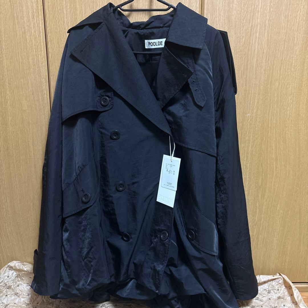 POOLDE Contoured Mini TrenchブラックFサイズ新品