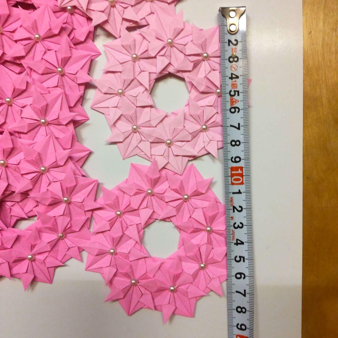 Miyuki専用 折り紙ミニリース 85個 ハンドメイド