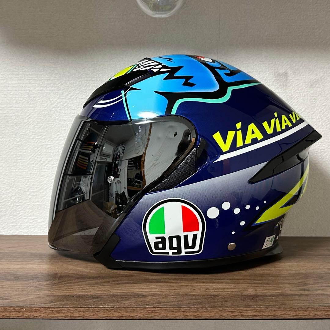 AGV K-5 JET ロッシ ジェットヘルメット 【すぐ発送・送料込】