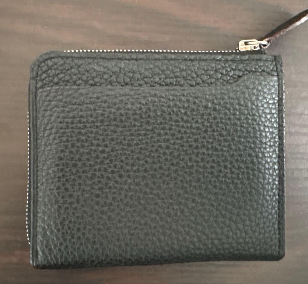 【極美品】GANZO フレンチカーフ Lファスナー二つ折り財布