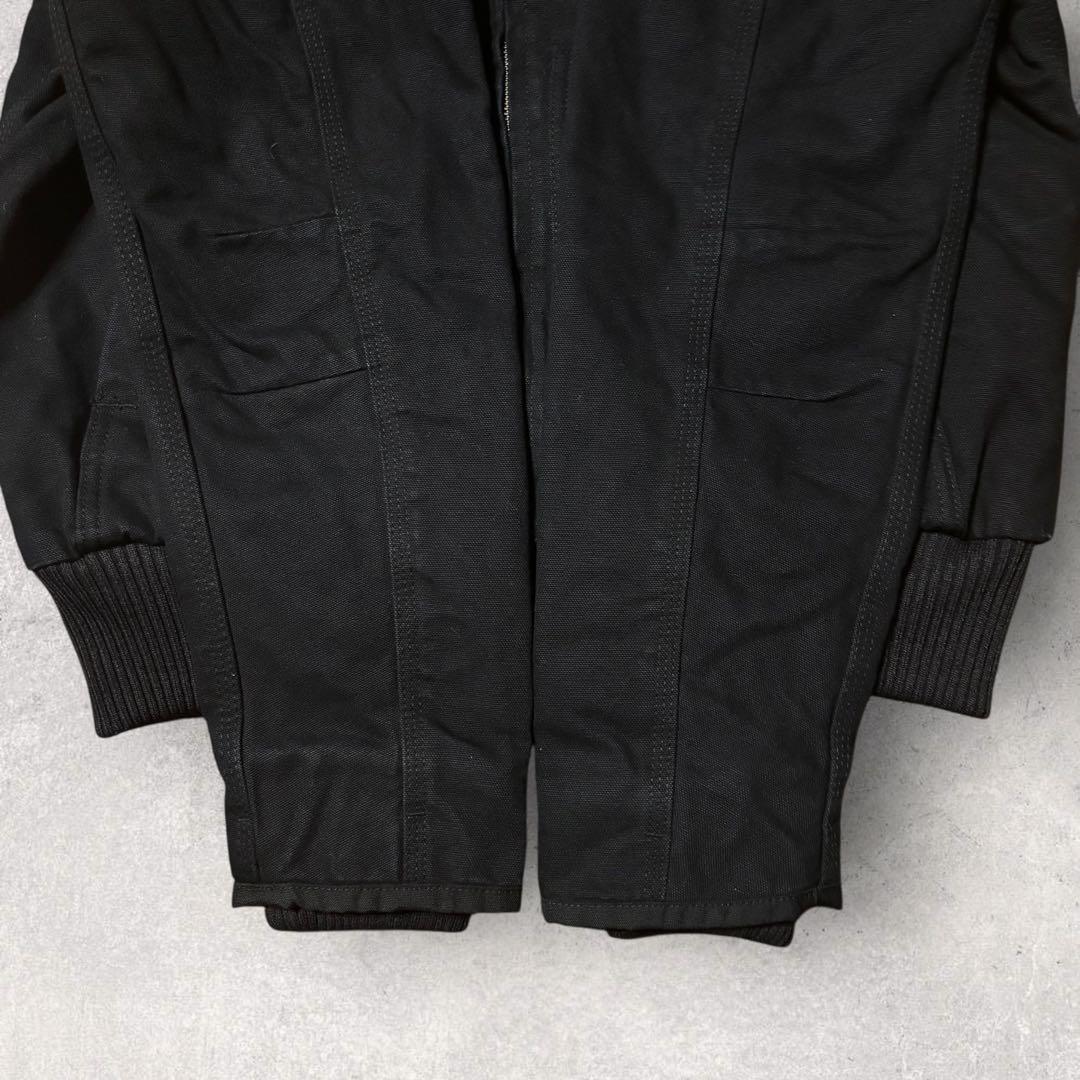 【カーハート】アクティブジャケット　黒 レディースS ~M相当　美品　i