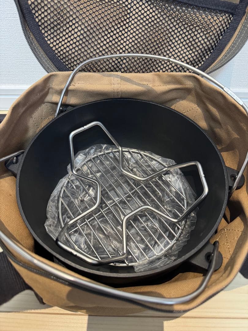  peak 和鉄ダッチオーブン22 収納バッグ付き