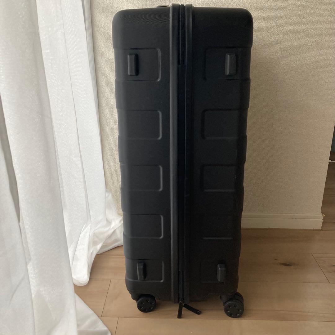 無印良品 キャリーケース G7AA064 大型 87L 黒 TSAロック 鍵付き