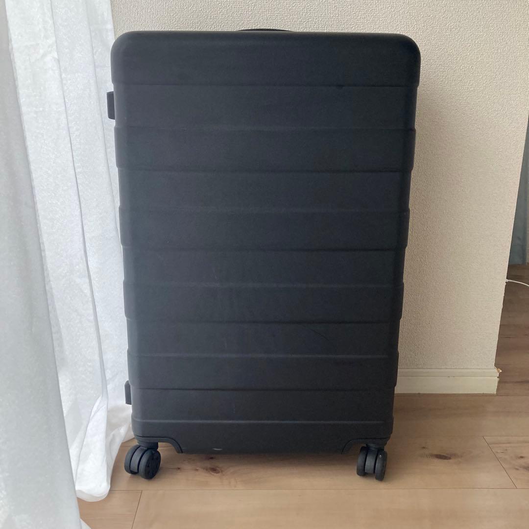 無印良品 キャリーケース G7AA064 大型 87L 黒 TSAロック 鍵付き