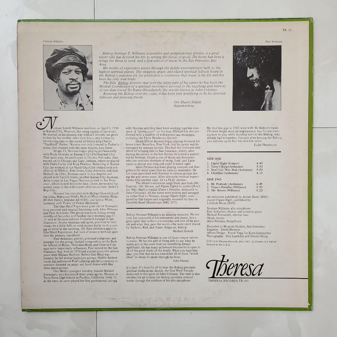 ★ＵＳオリジナル盤★『BISHOP』NORMAN WILLIAMS