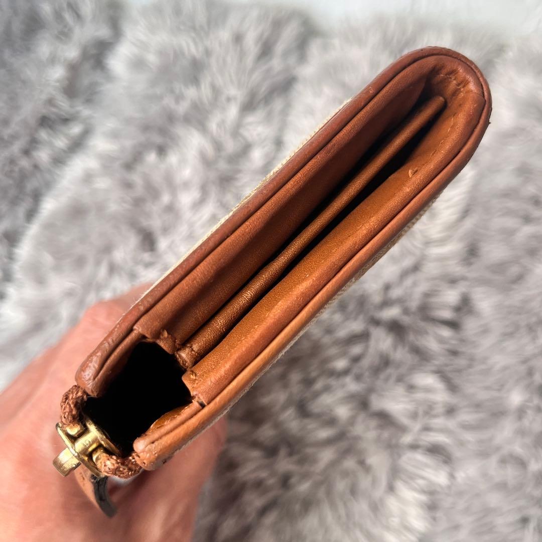 良品✨GUCCI L字ファスナー　GGキャンバス 長財布　メンズ　レディース