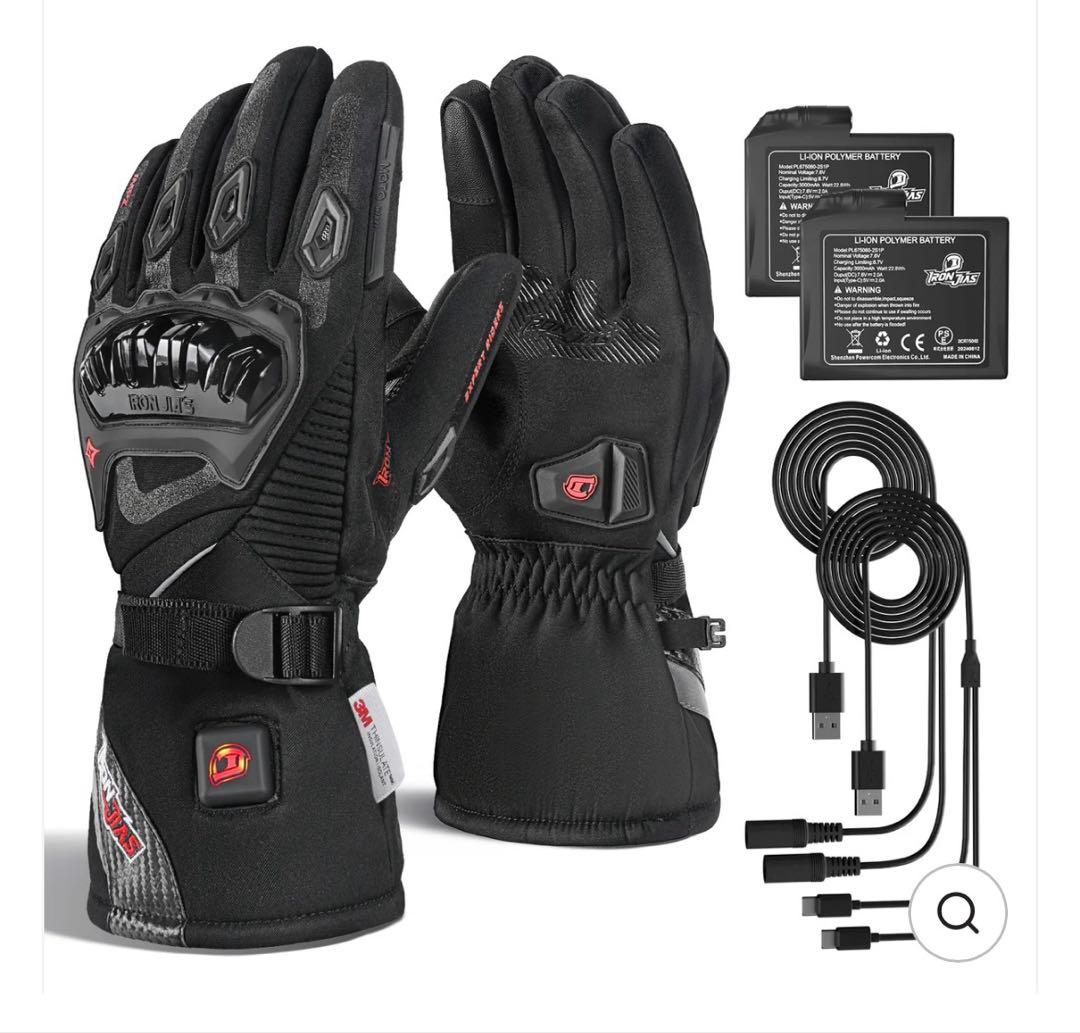 IRON JAS CNT HEAT 電熱グローブ　Mサイズ