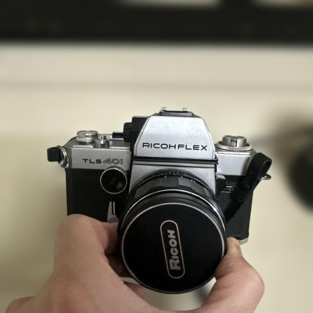 Ricoh TLS401 & Olympus OM-2n 一眼レフカメラセット