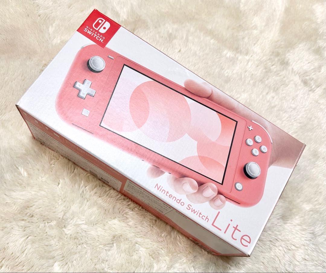 【美品】Nintendo Switch Lite コーラル　ピンク 本体