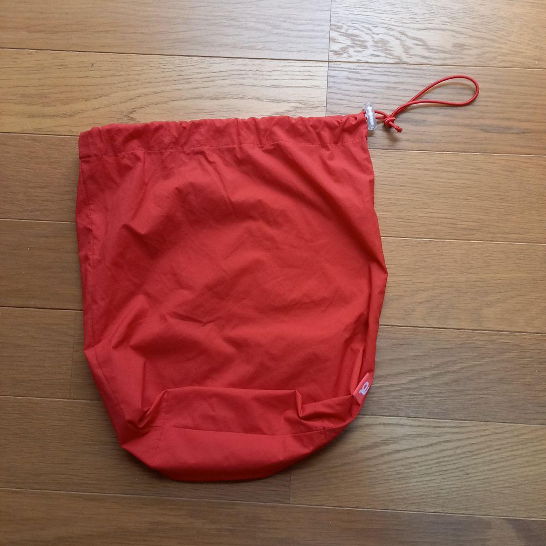 【専用】archivio フード付きレインウェア 2way 赤 収納袋付き 38