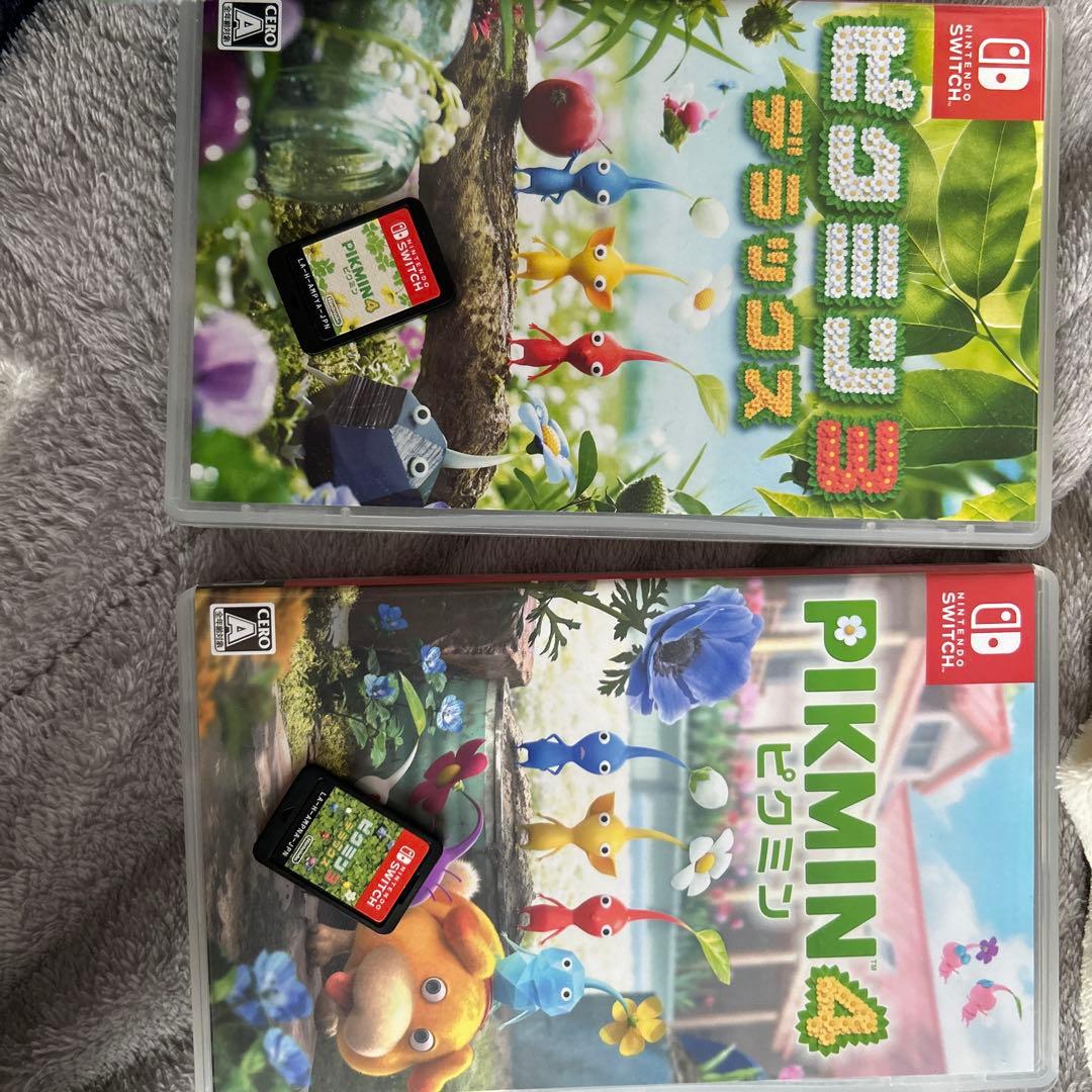 Nintendo Switchピクミン3.4ソフト