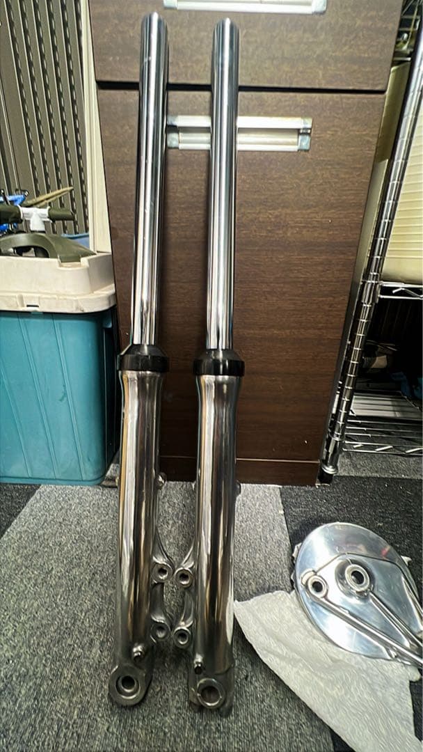 CB250T ダブル用フロントフォーク