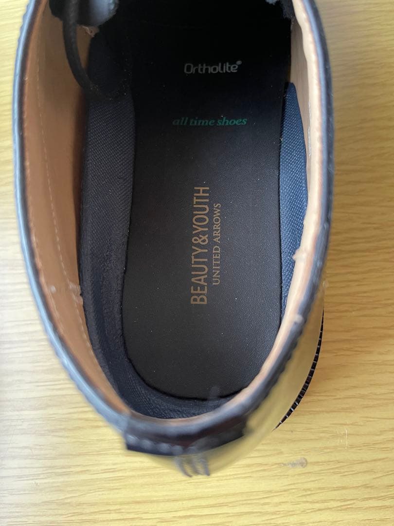 【BEAUTY&YOUTH 】all time shoesダービーレザーシューズ