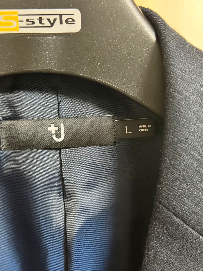 uniqlo +j NIKKE セットアップ navy L-88