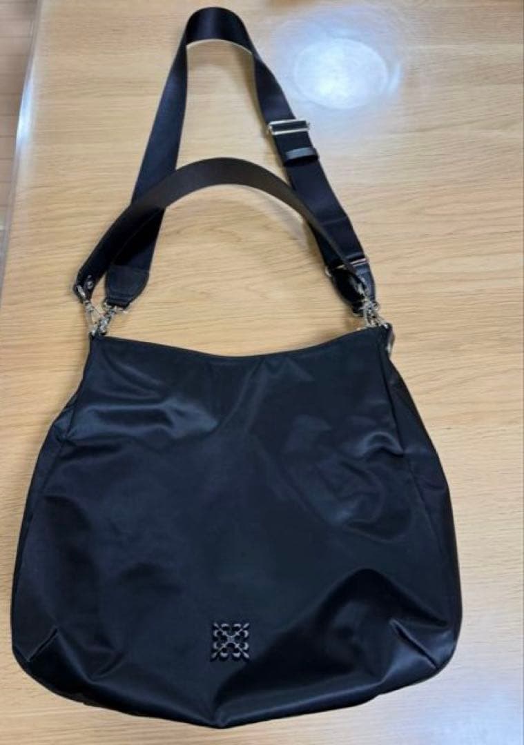 russet クラウズナイロン2WAYショルダーバッグ 黒