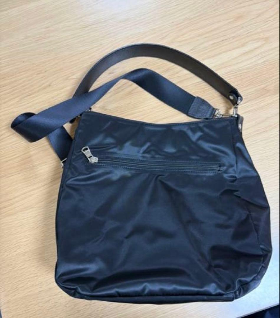 russet クラウズナイロン2WAYショルダーバッグ 黒