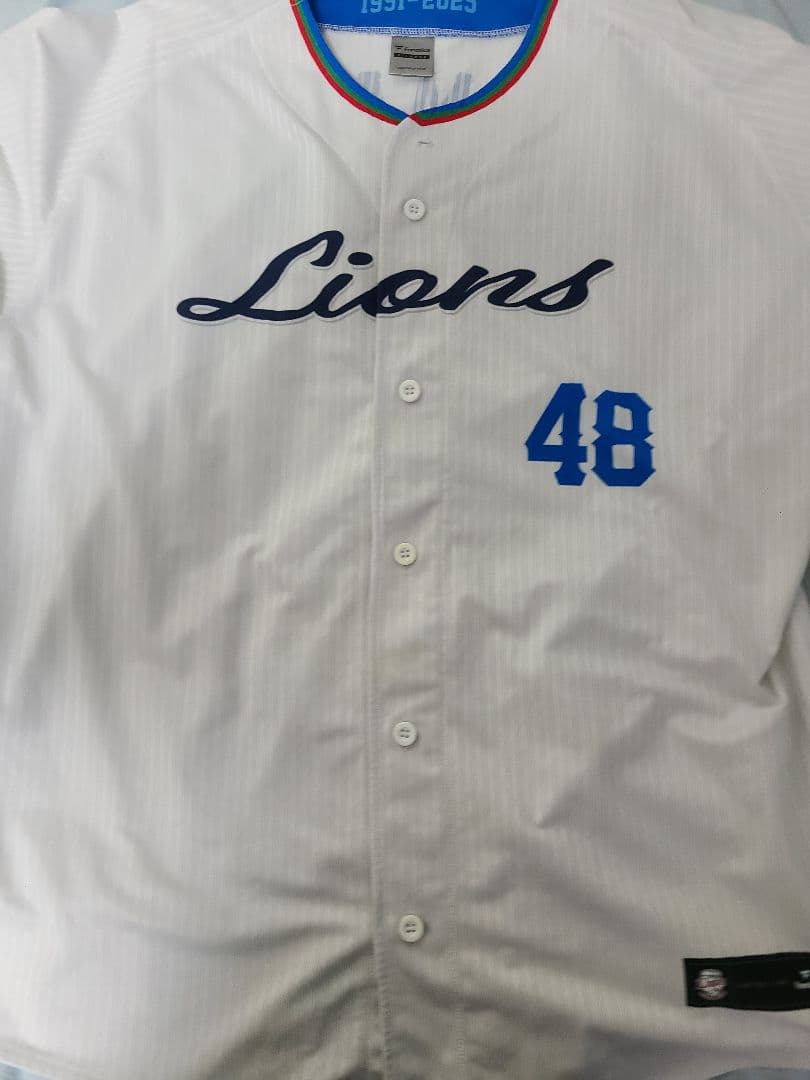 埼玉西武ライオンズ　今井達也　75周年記念レプリカユニフォーム　XLサイズ