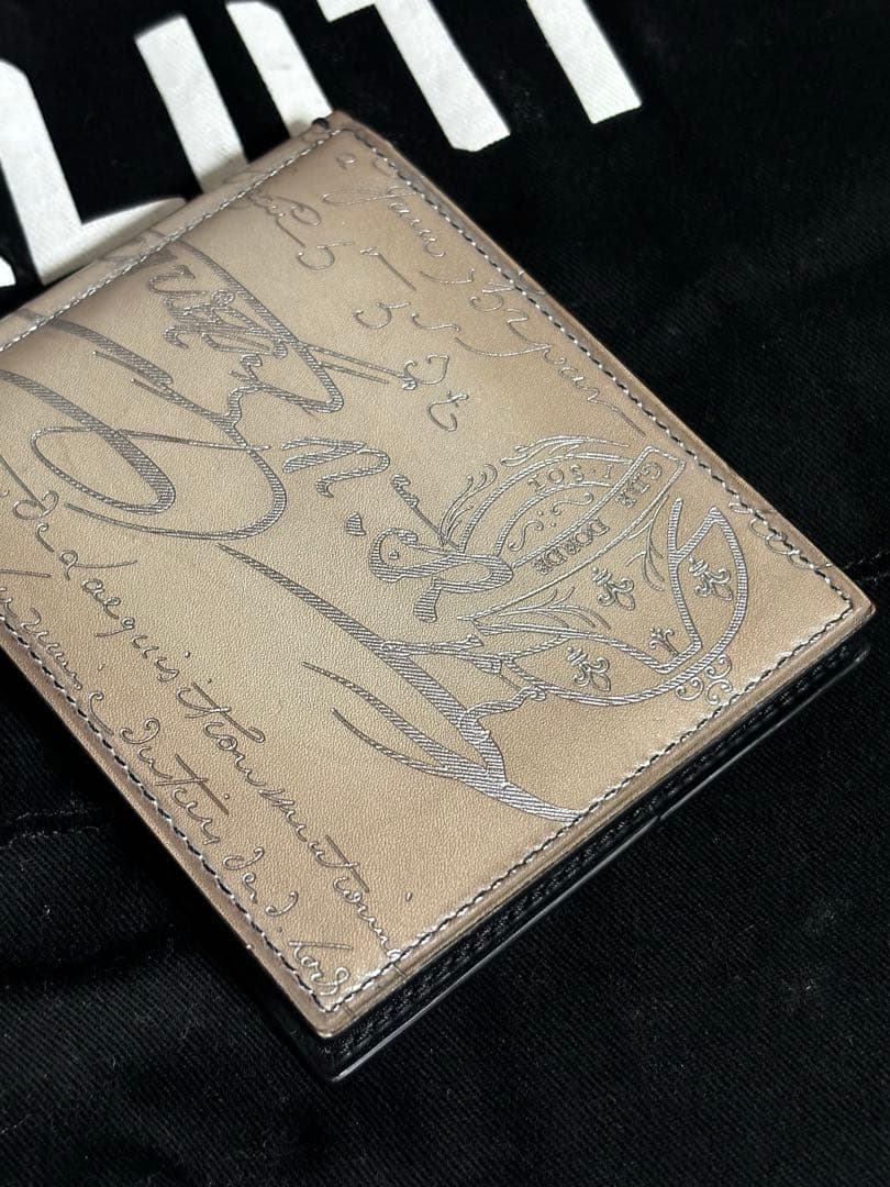 ベルルッティ スペシャルオーダー マネークリップ フィギュア オッソ シルバー