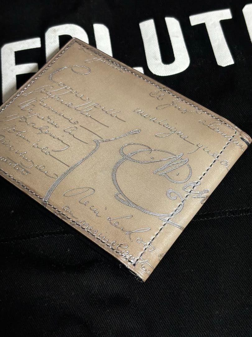 ベルルッティ スペシャルオーダー マネークリップ フィギュア オッソ シルバー