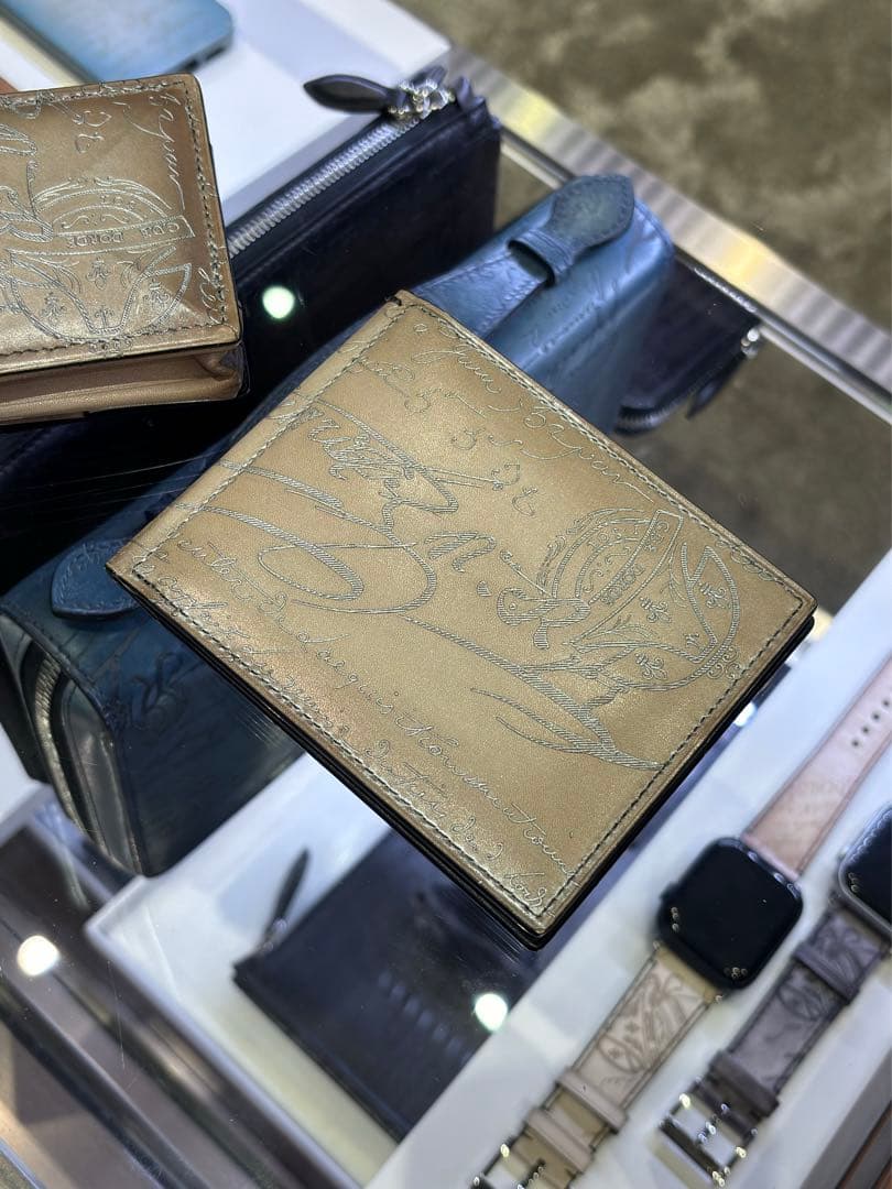 ベルルッティ スペシャルオーダー マネークリップ フィギュア オッソ シルバー