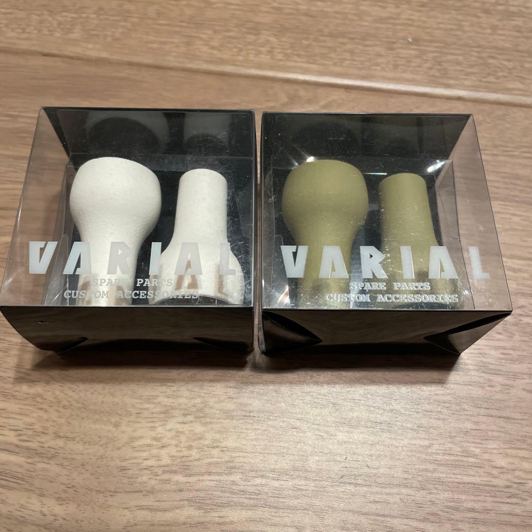 DRT VARIAL バリアル　ノブ　スリム　ホワイト　サンド