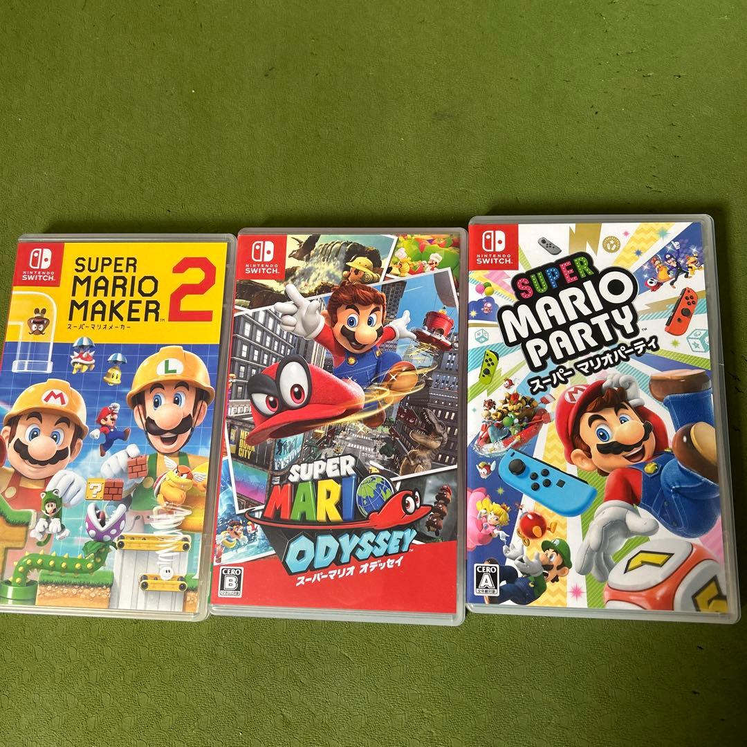 Switchカセット　マリオシリーズ