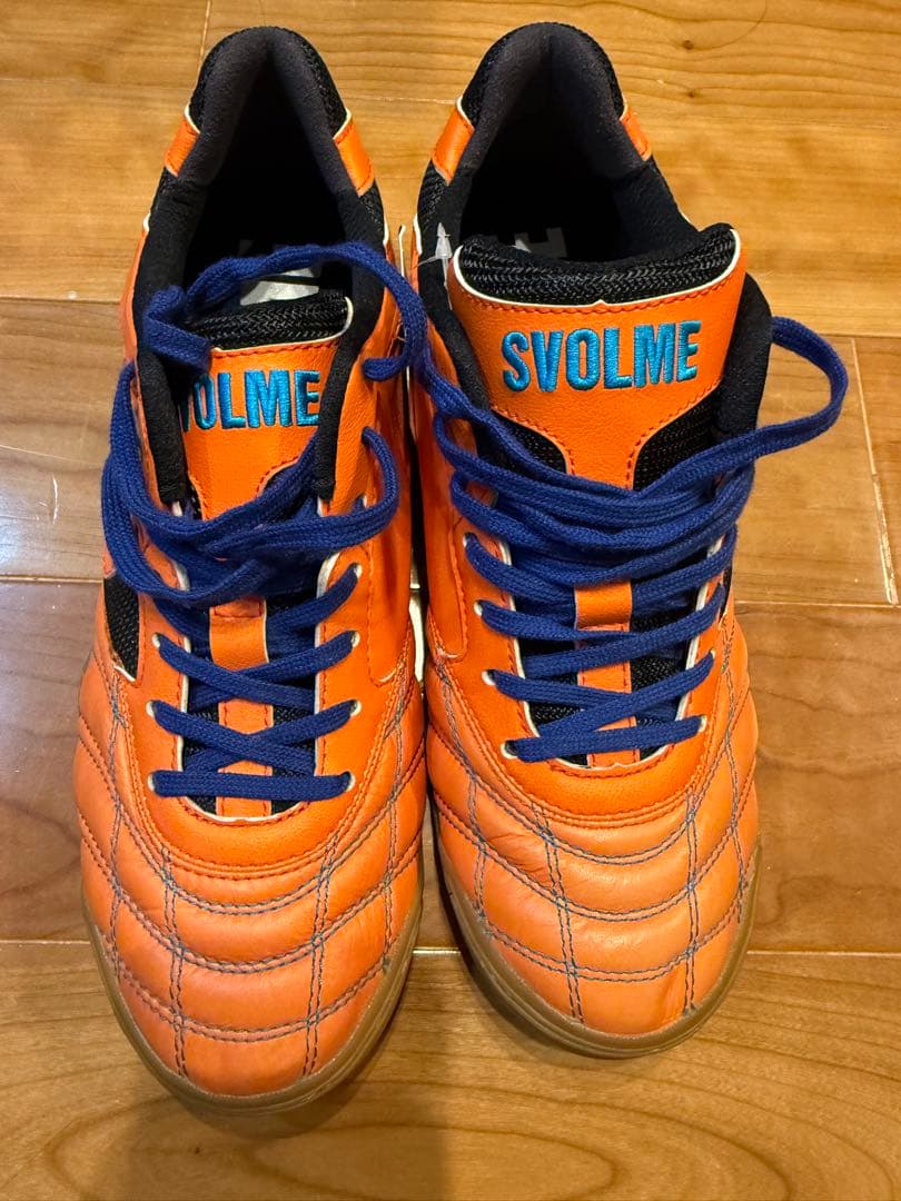 新品　SVOLME solodanteフットサルシューズ オレンジ 26.0