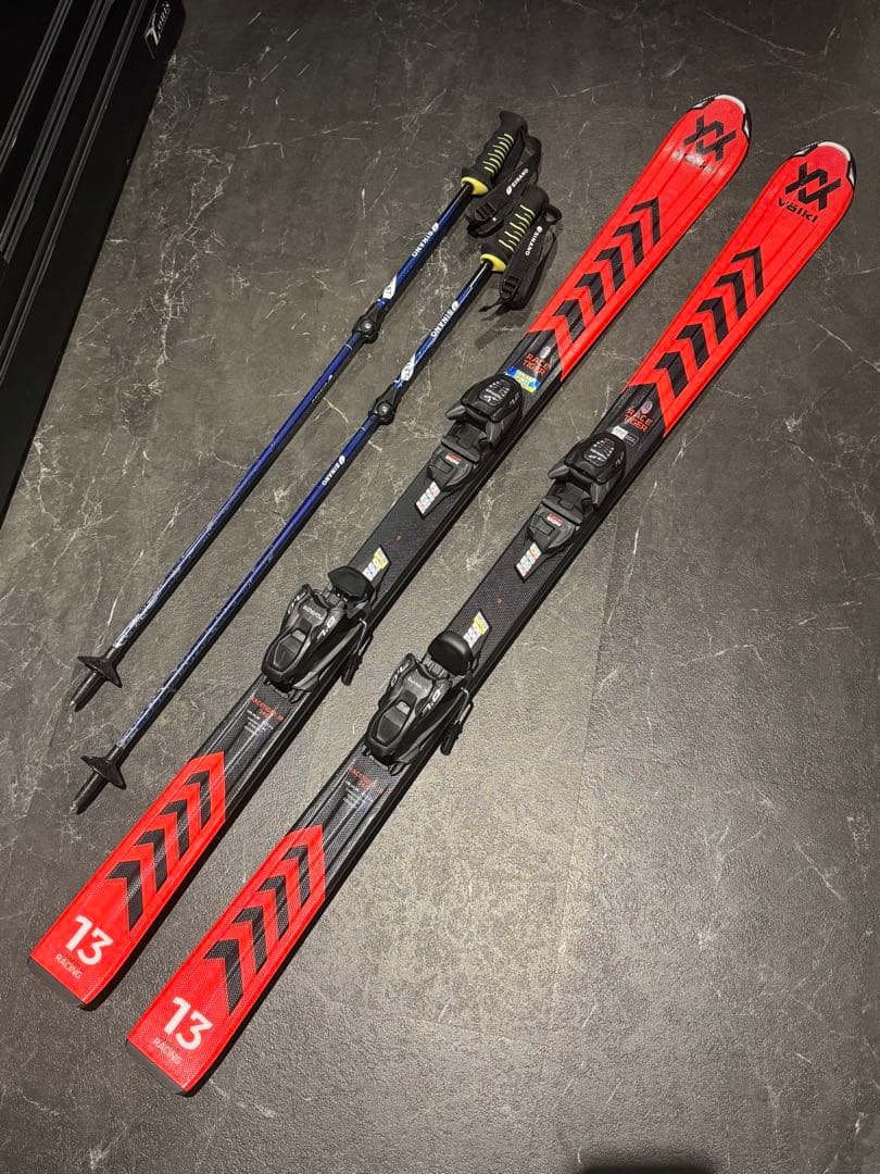フォルクル ジュニア スキー RaceTiger Jr ビンディング板のみお譲り