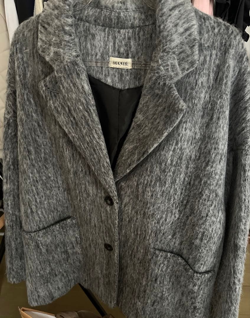 DIANTE⭐︎シャギールーズミドルコート完売グレーディアンテ