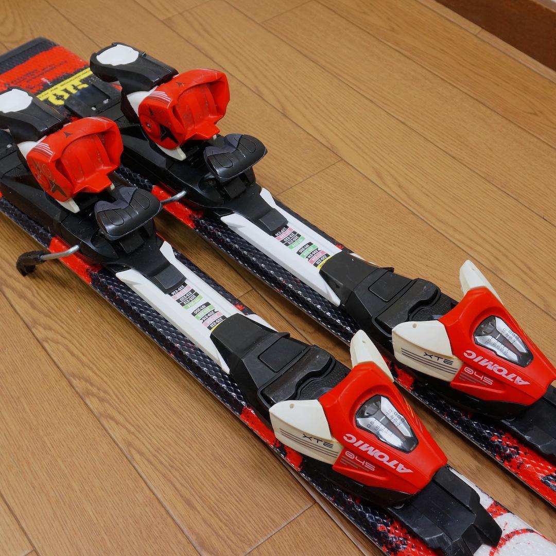 メンテ済 90cm 靴18cm ATOMIC スキーセット