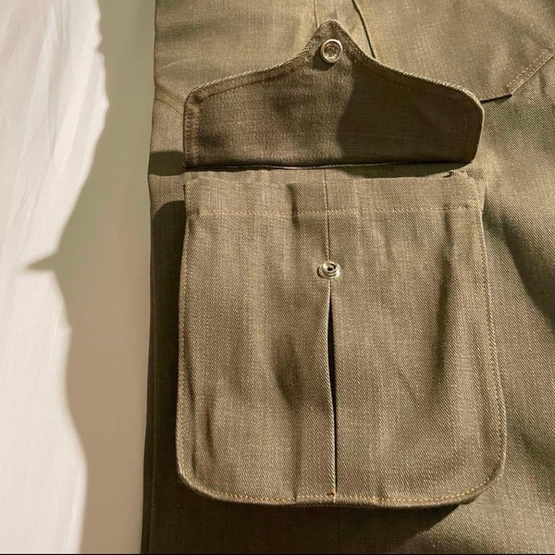 完売品 TOMWORKS GREEN WORK PANTS sugarhill