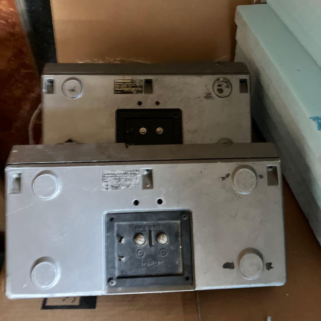 PIONEER TSX15II ボックス型スピーカー当時物