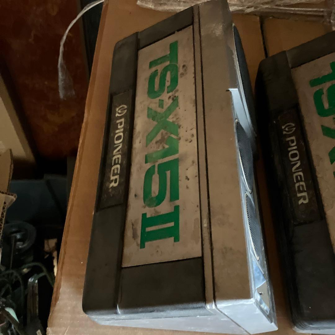 PIONEER TSX15II ボックス型スピーカー当時物