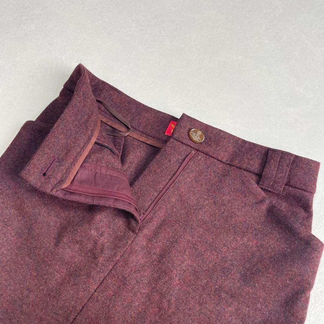 美品 Vivienne Westwood アシメ ミニスカート アシンメトリー