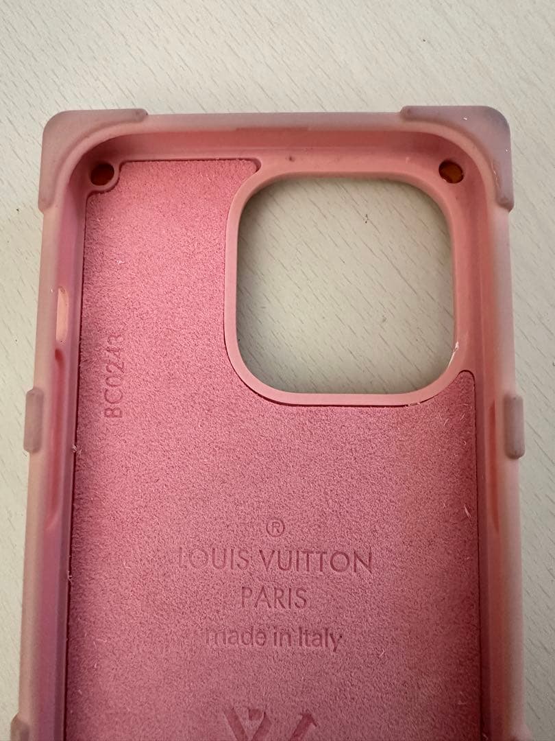 Louis Vuitton ピンク iPhone14Proケース