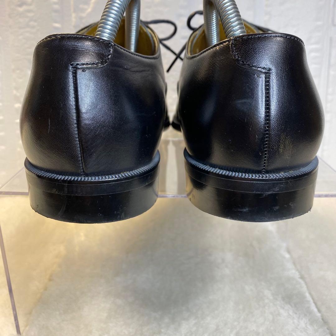 【美品】REGAL リーガル ストレートチップ 革靴 25.0cm ブラック