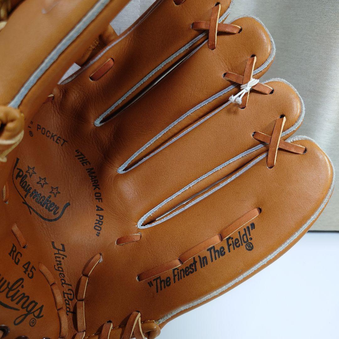 Rawlings アシックスRG45三ツ星 軟式グローブ