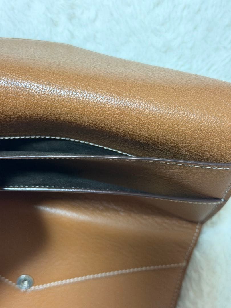 『なみあみ』カルティエ 長財布ファスナー付き レター　レ・マスト　レザー