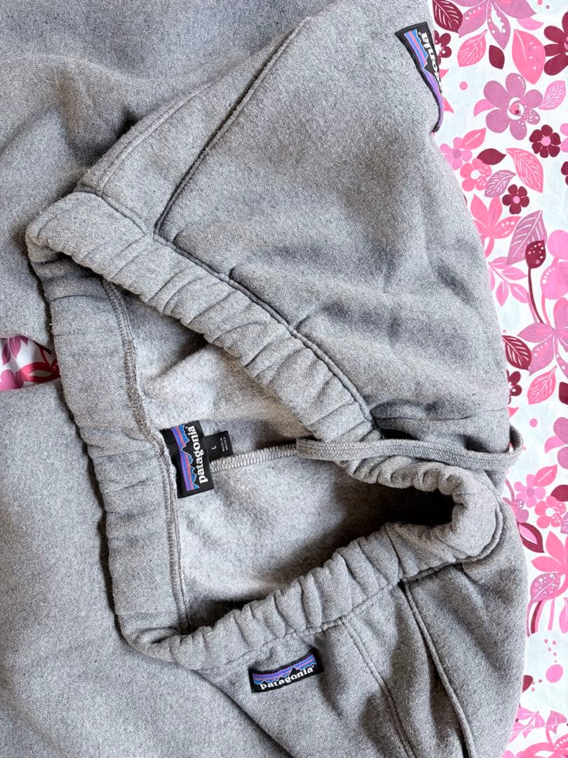 ◽️ Patagonia P-6 ラベル アップライザル スウェットパンツ L