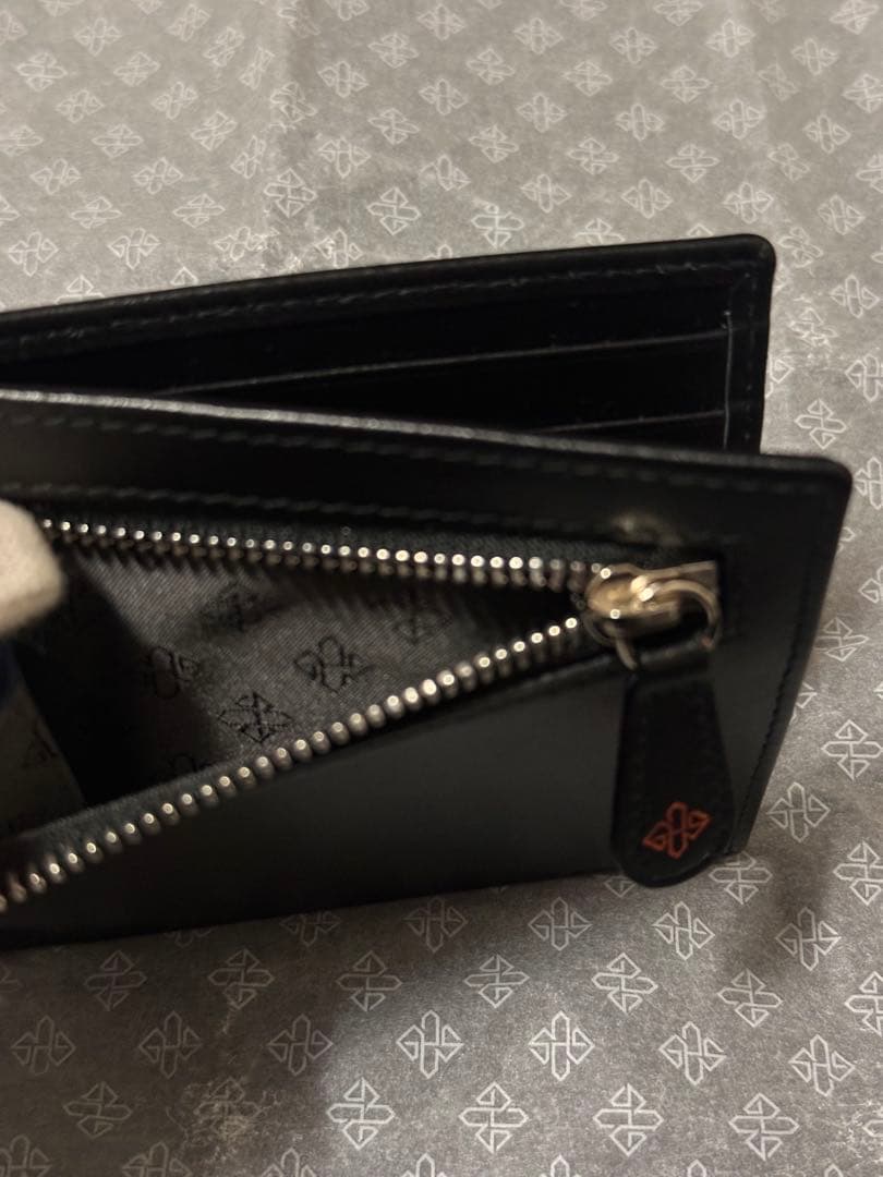 【新品】 正規店購入 エッティンガー マネークリップ (小銭入れ有) ブラック