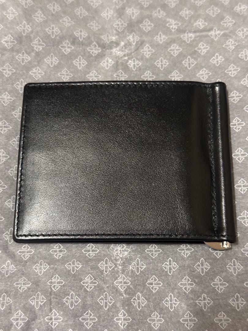 【新品】 正規店購入 エッティンガー マネークリップ (小銭入れ有) ブラック