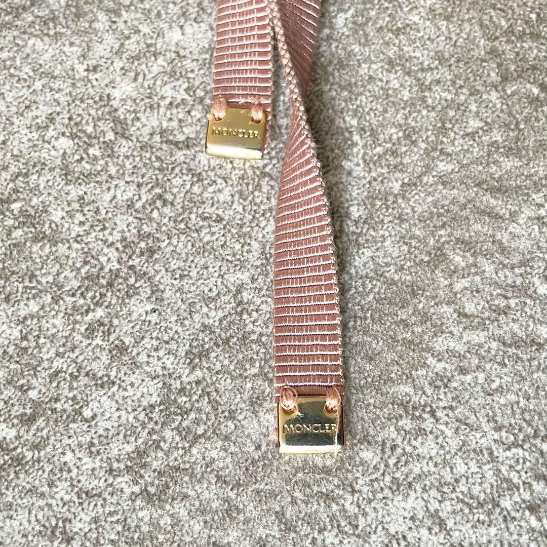 モンクレール　AMARANTE GILET ダウンベスト　ピンクベージュ系　1