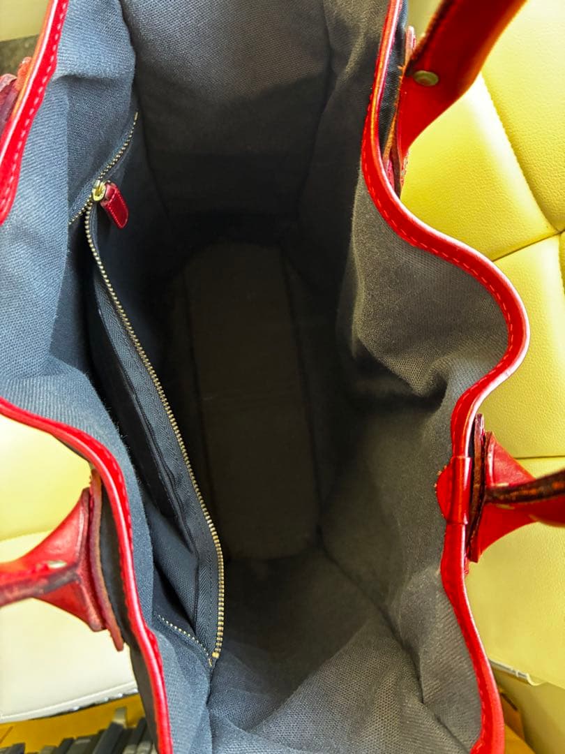 Felisi 黒赤 トートバッグ