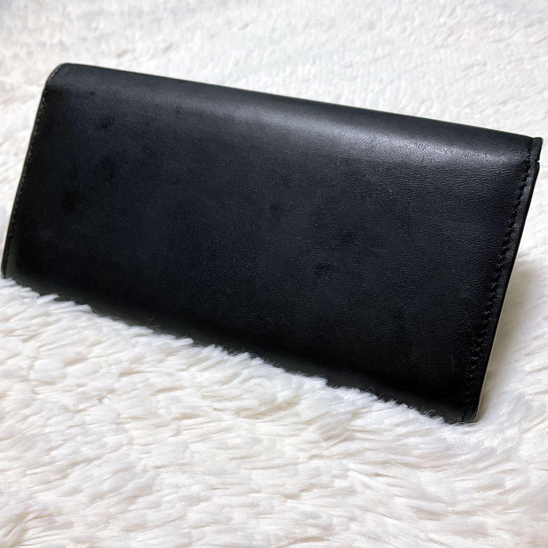 付属品完備♡美品♡CELINE セリーヌ トリオンフ 長財布 ブラック フラップ