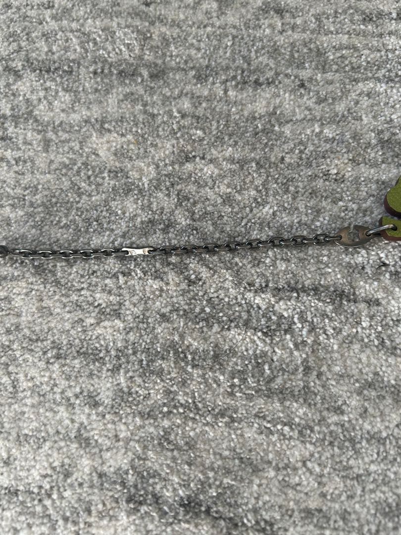 HERMES エルメス　ラッキー4クローバー　 レザーチャーム