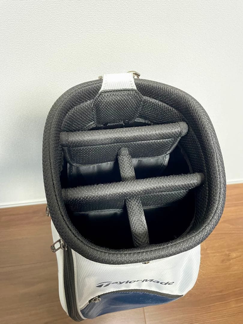 テーラーメイド トゥルーライト キャディバッグ ネイビー×ホワイト TJ105