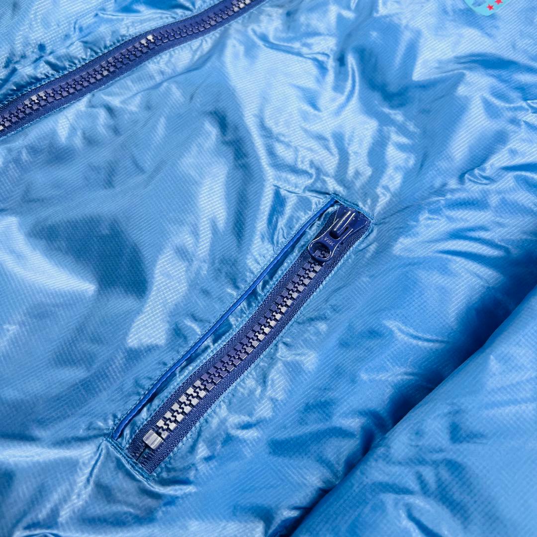 パーリーゲイツ ダウンジャケット サイズ1 M リバーシブル ネイビー 紫