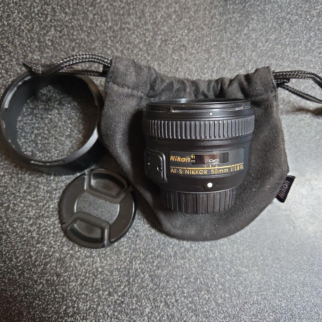 Nikon AF-S NIKKOR 50mm F1.8G ポーチ付き