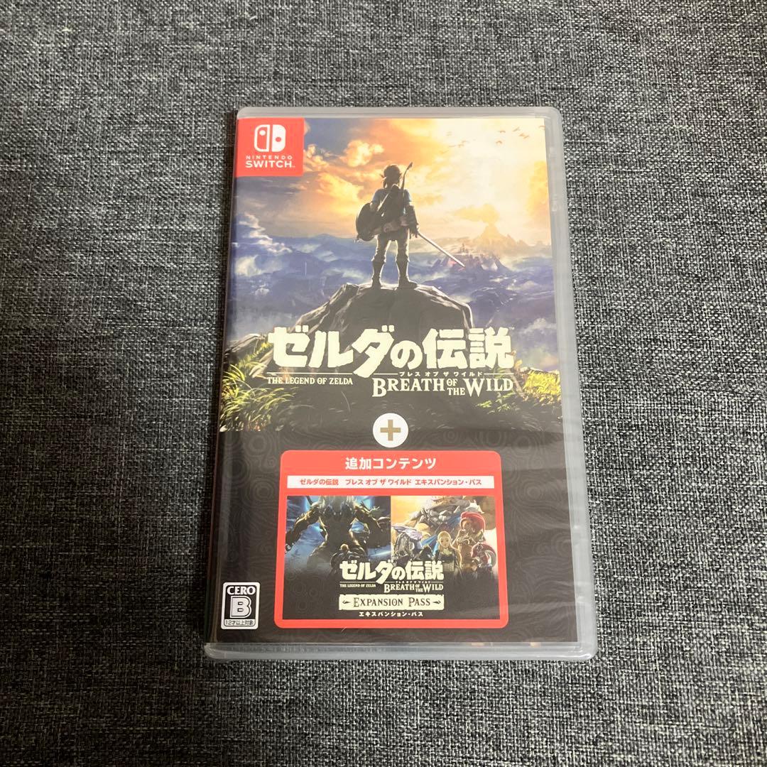 Switch 未開封品　ゼルダの伝説　ブレスオブザワイルド　エキスパンションパス